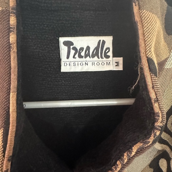 Treadle Vintage Women's Patterned Jacket - Brown and Black - Picture 3 of 3